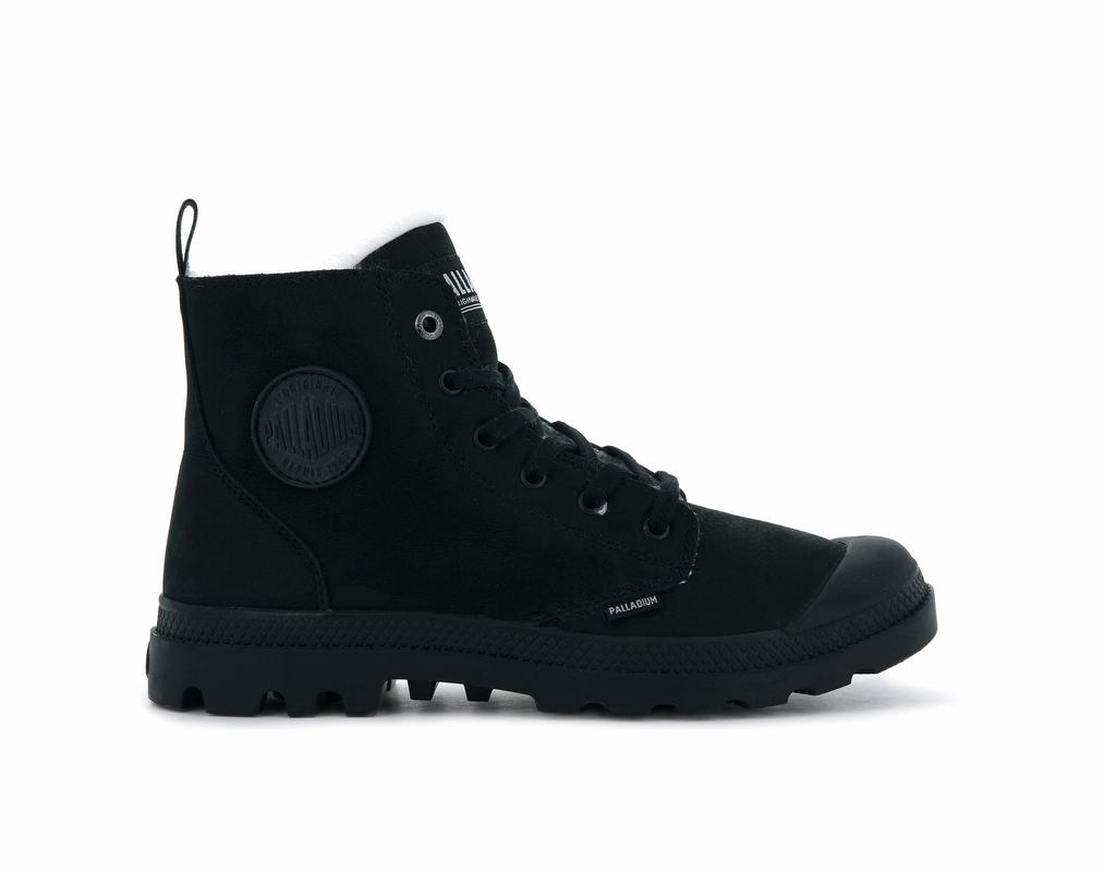 Palladium Pampa Hi Zip Wl Men's Boots Black (UWBI41902)